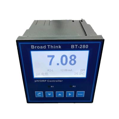 Broadthink BT-280型套裝PH水質自動分析儀工業在線PH/ORP控制器