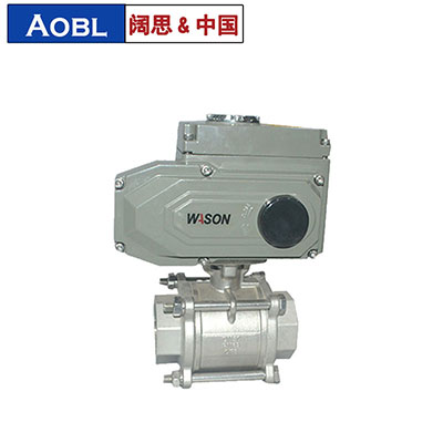 電動絲扣球閥，三片式絲扣球閥，不銹鋼絲扣球閥-上海闊思電子有限公司官網