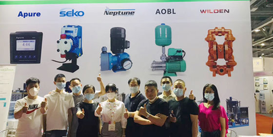 ?7月14-16日，為期3天的2020年廣東水展如期在廣州保利世貿(mào)博覽館隆重開幕。上海闊思電子有限公司攜多款水處理設(shè)備參展，受到眾多新老客戶、環(huán)保人士的認可和青睞。